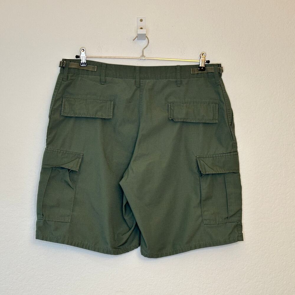 Propper Cargo Shorts Mens L Green Ripstop Adjustable Utility Military Outdoor - Picture 9 of 13